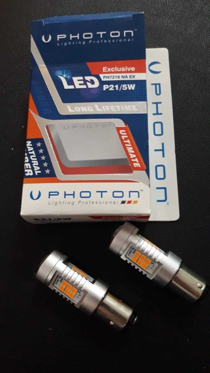 PHOTON P21/5W AMBER 1016 21SMD EXCLUSIVE SERIE 1